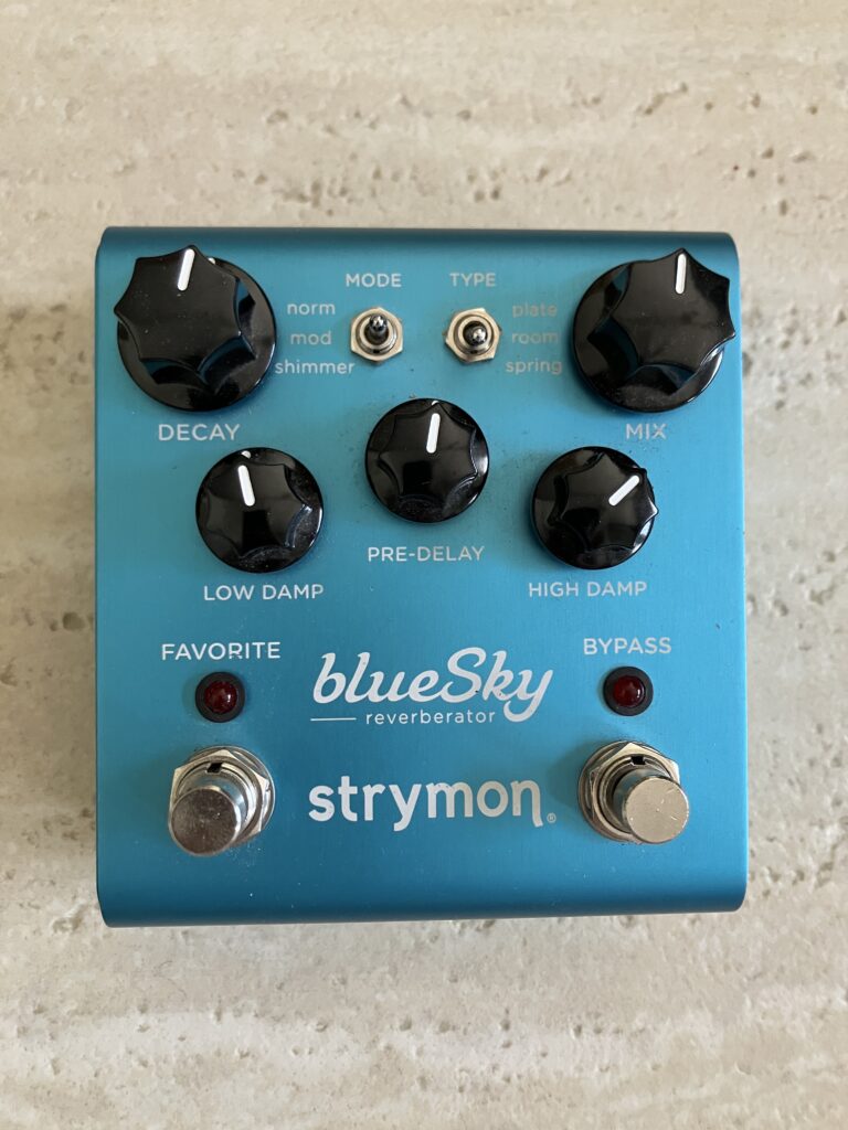 Strymon blueSky: 空間を彩るリバーブエフェクト | ギターエフェクター大全